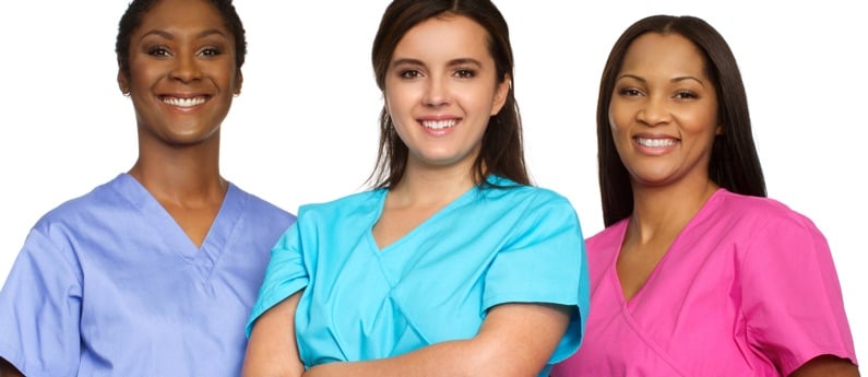 Three nurses